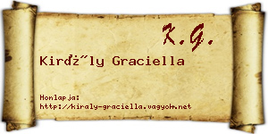 Király Graciella névjegykártya
